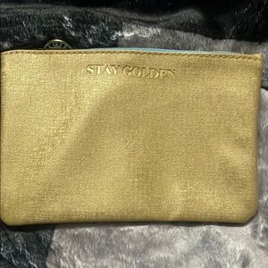 Stay Golden Gold Pouch